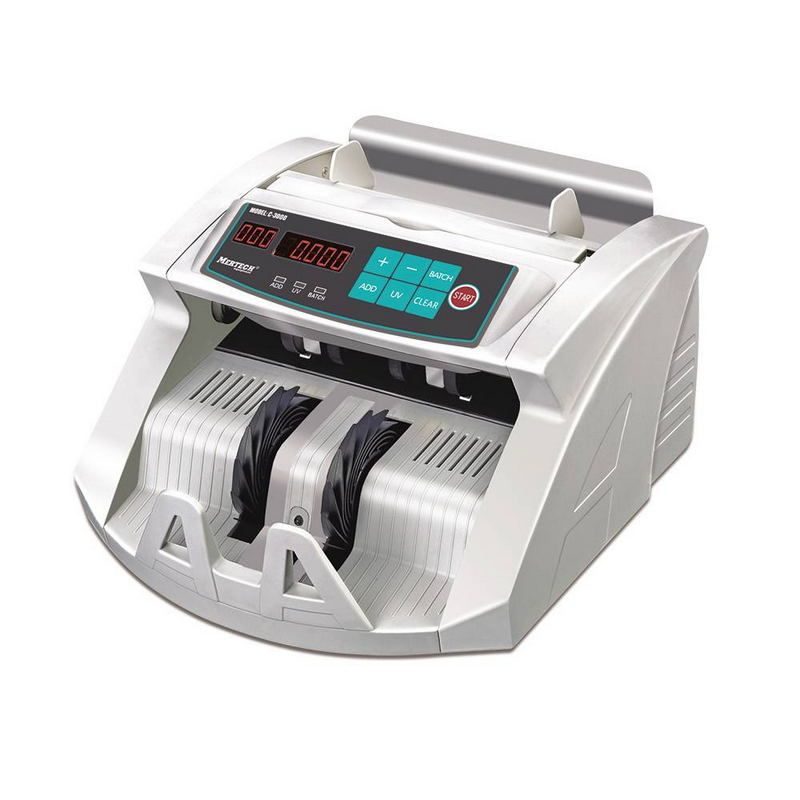 Счетчик банкнот MERTECH C-3000 white