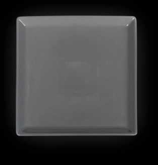 Тарелка Corone COLORE L 127 серая артикул фк660/3