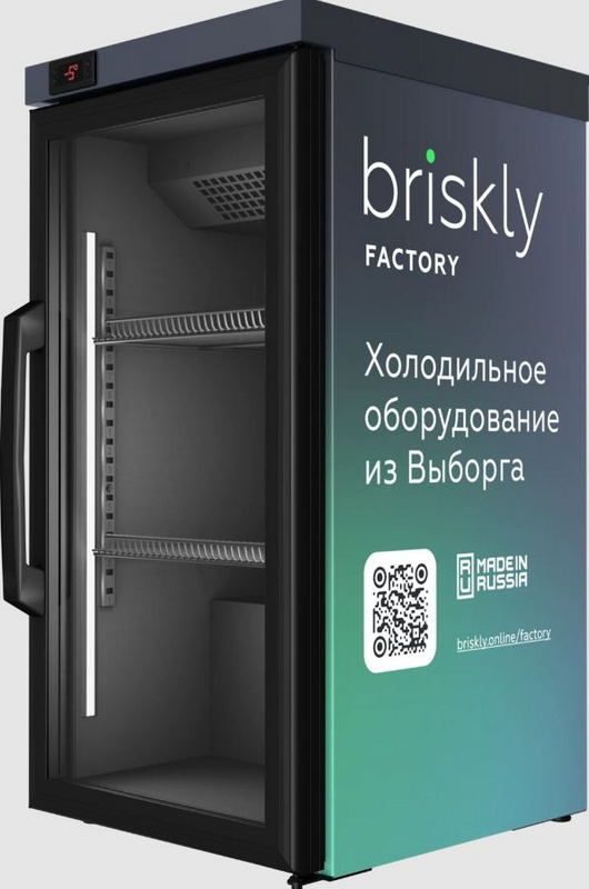 Фото Шкаф для икры и пресервов Briskly 1 Caviar (серый внутр. кабинет, c замком) (RB09F) — арт. B1CV 2