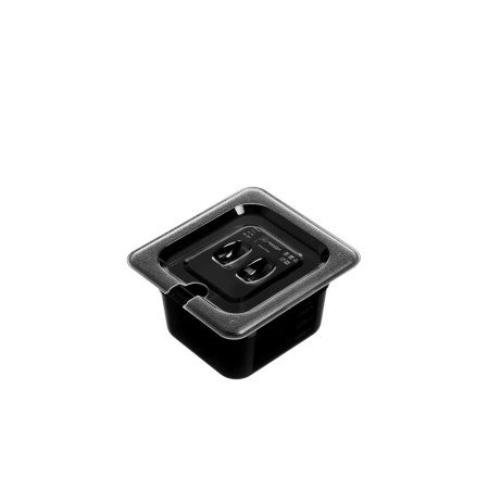 Фото Крышка к гастроемкостям Gastroplast GN 1/6 поликарбонат, прозрачная, универсальная артикул 79213 1