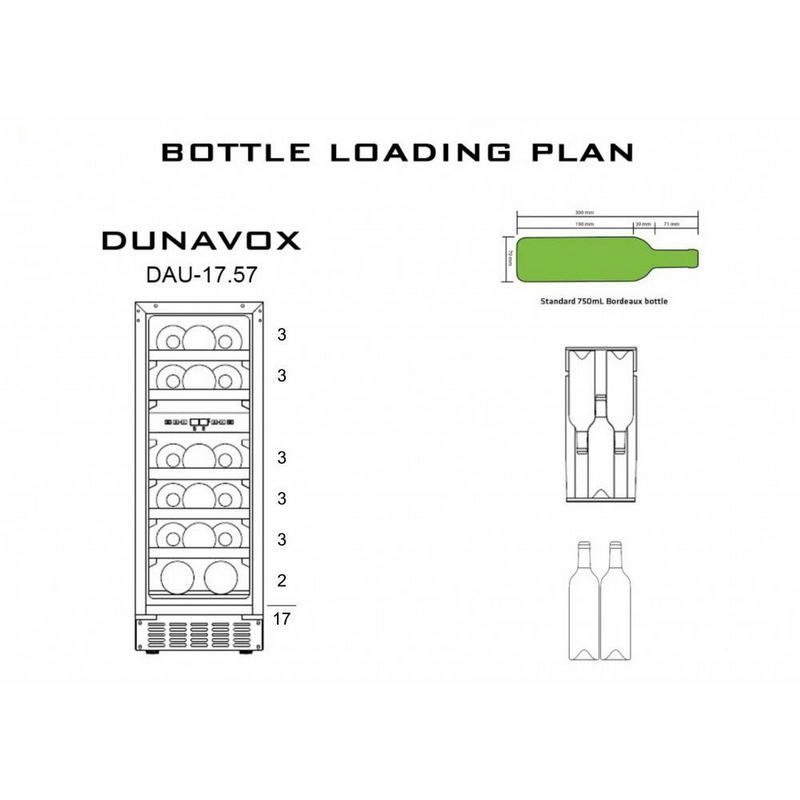 Фото Шкаф винный Dunavox DAU-17.57DW 1