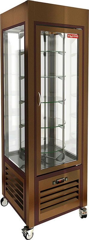 Шкаф кондитерский HICOLD VRC 350 R Bronze FR