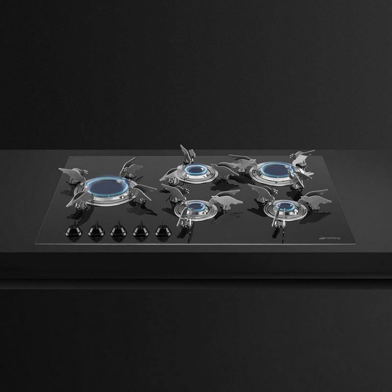Фото Варочная панель газовая SMEG — арт. PVL675LCN 4