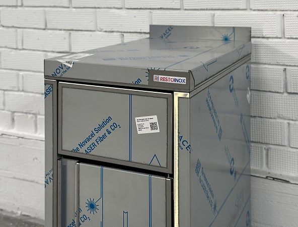 Фото Станция для сбора отходов для фуд-кортов RESTOINOX с рабочей столешницей — арт. МБНР-5-4/6/8.5 7