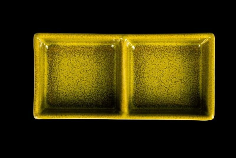 Фото Соусник Corone Cocorita L 120 мм, B 58 мм, H 22 мм желтый — арт. фк8919 1