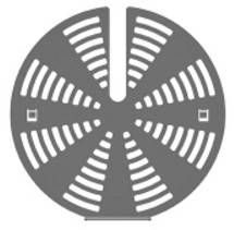 Комплект для уменьшения вентилятора Smeg 3921