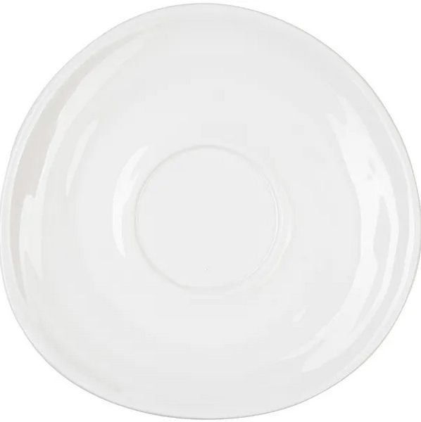 Блюдце KunstWerk Milk D белый артикул A26963