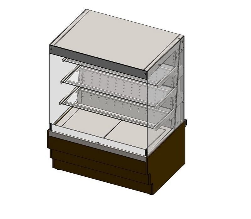 Витрина кондитерская Refettorio RKC21A POL Crystal