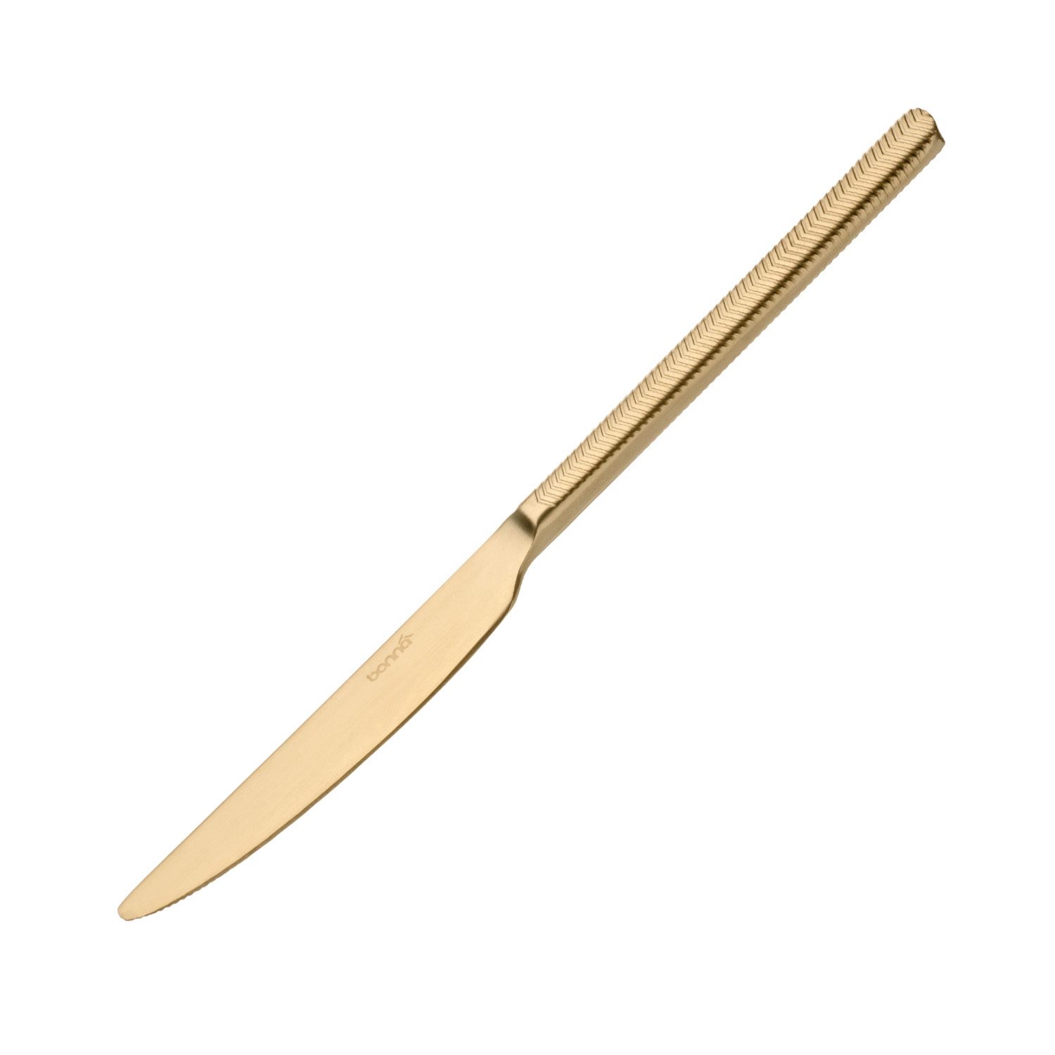Фото Нож десертный Bonna Illusion Mat Gold L 200 мм — арт. 1525ILUO1MGD 3