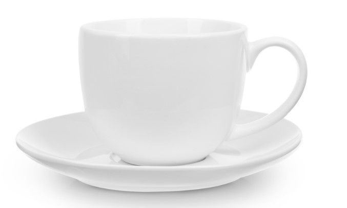 Чайная пара TVIST Ivory D 165 мм артикул фк4016