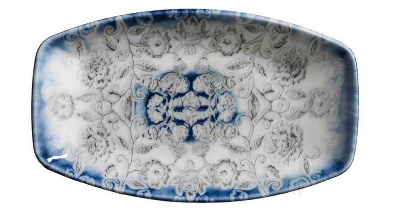 Блюдо Kutahya Blue Blanc L артикул BNBOH33KY891310