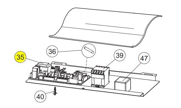 Плата силовая Apach Cook Line 215042-1 для ПММ
