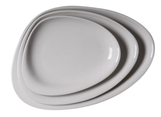 Фото Блюдо Cameo Pearl L 305 мм, B 215 мм, H 32 мм — арт. 713-T121 2