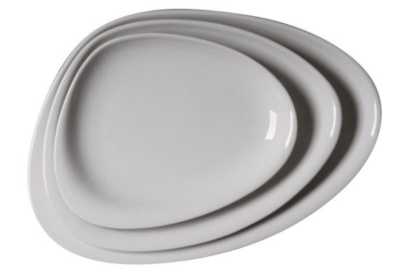 Фото Блюдо Cameo Pearl L 265 мм, B 190 мм, H 38 мм — арт. 713-T101 2