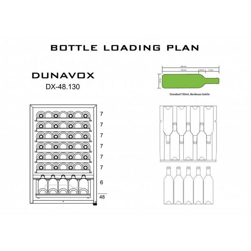 Фото Шкаф винный Dunavox DX-48.130KF 7