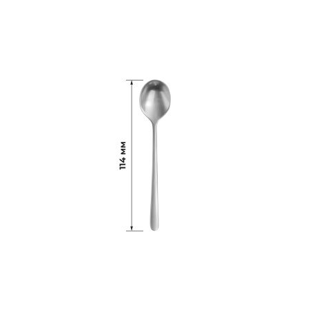 Фото Ложка кофейная Pintinox Sky Satin L 114 мм — арт. 294U0008 4
