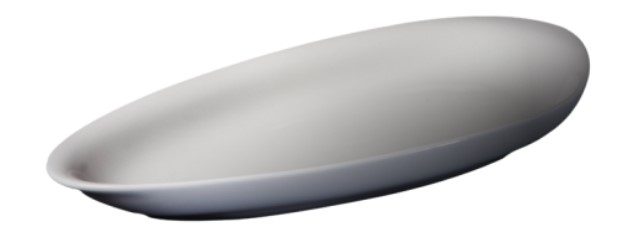 Фото Блюдо Cameo Pearl L 330 мм, B 152 мм, H 32 мм — арт. 713-T133 2