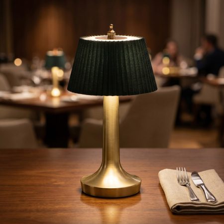 Фото Светильник настольный MGline LED PINE D 135 мм, H 265 мм, зеленый 5