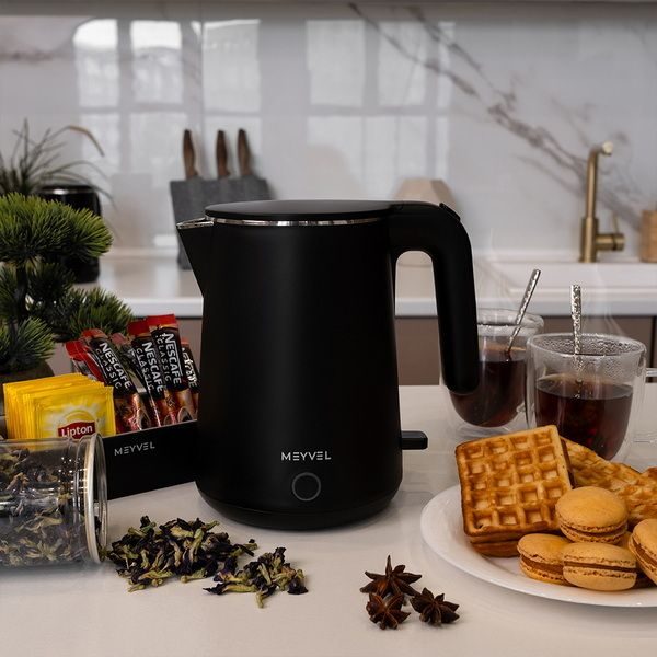 Фото Чайник электрический Meyvel MKE-04T (Black) 4
