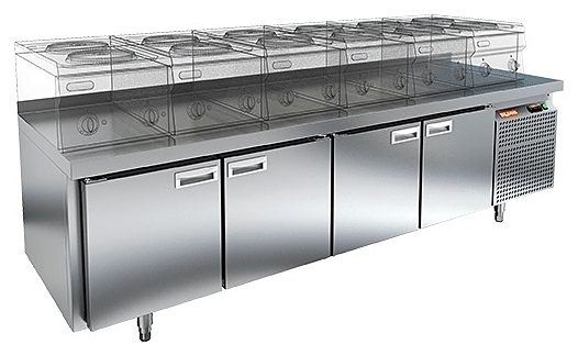 Стол морозильный HICOLD GN 1111/BT LT (R290)