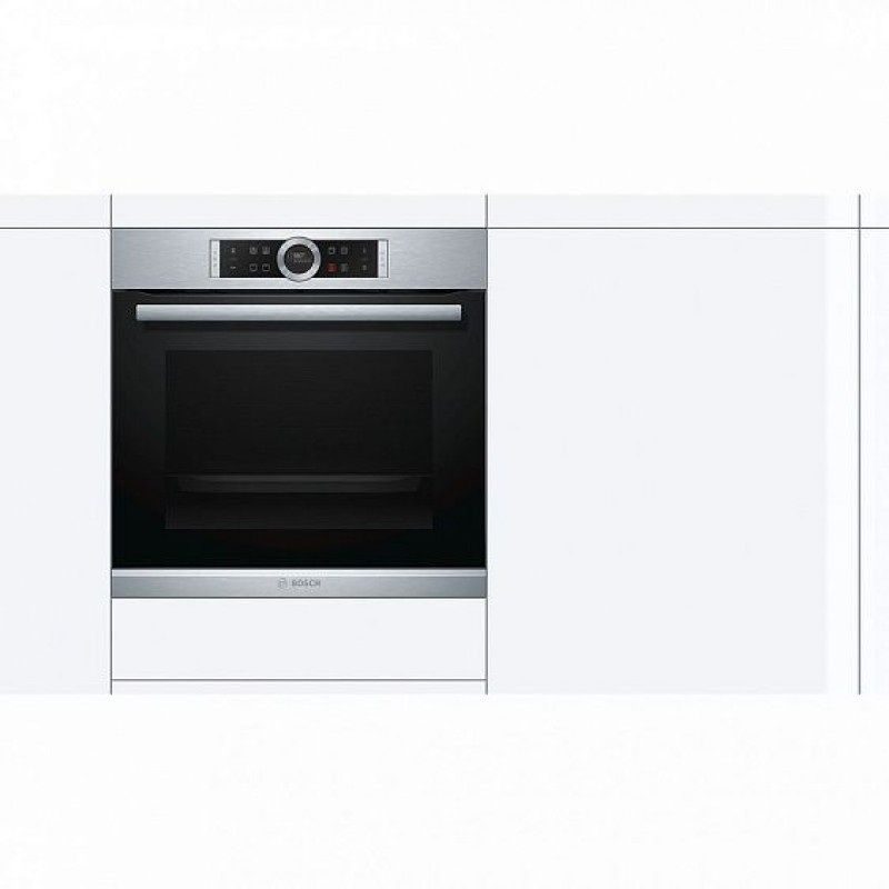 Фото Духовой шкаф электрический BOSCH HBG632BS1 Luxstahl 5