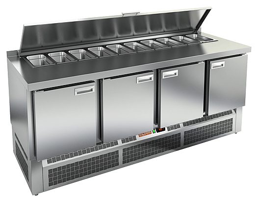Стол для салатов HICOLD SLE1-1111SN (1/3) (R290)