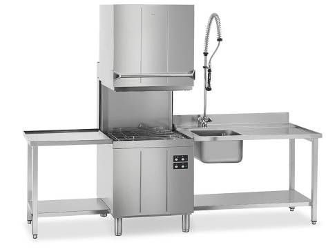 Фото Машина посудомоечная купольная SMEG — арт. HTY500D 3
