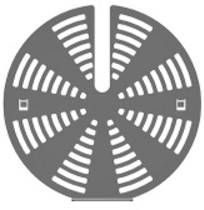 Комплект для уменьшения вентилятора Smeg 3926