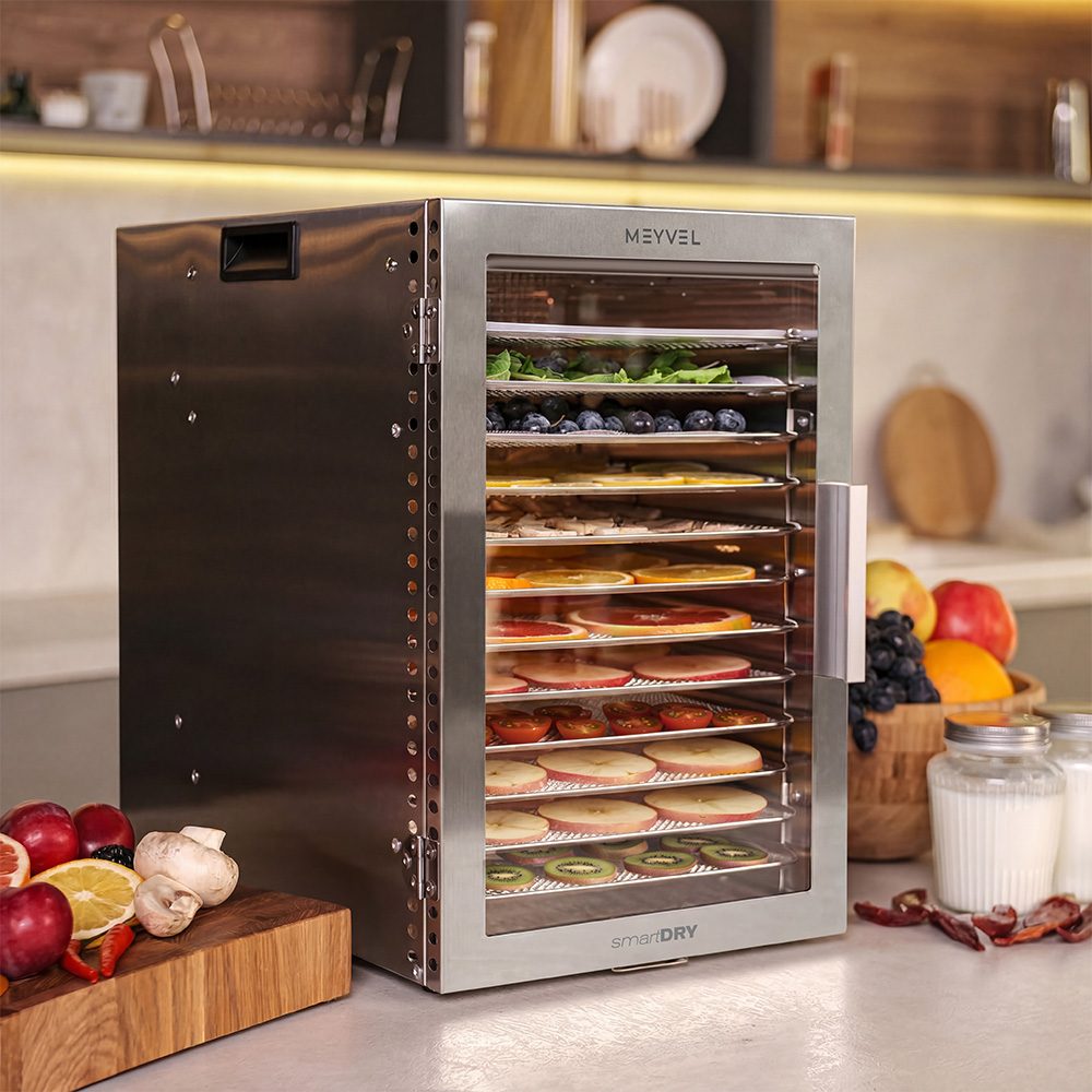 Фото Дегидратор сушилка Meyvel MDH12-1S (Inox) 1