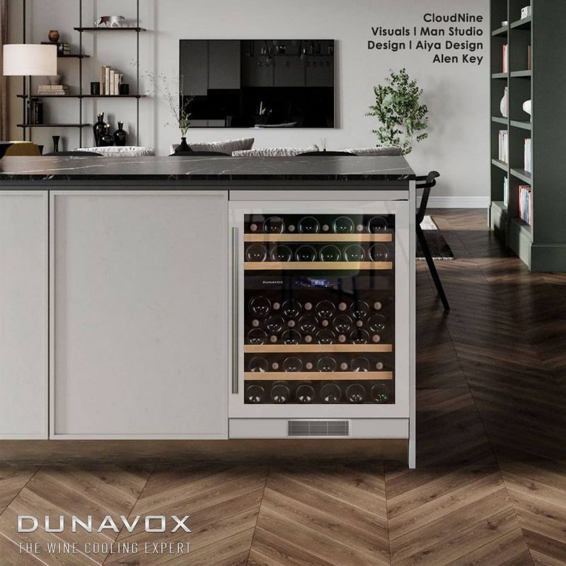 Фото Шкаф винный Dunavox DX-53.130DWK/DP 2