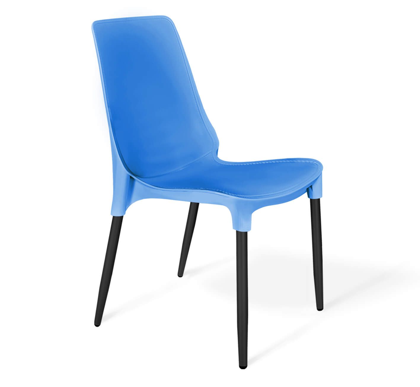 Стул Sheffilton SHT-ST75/S424 ral 5015/черный муар