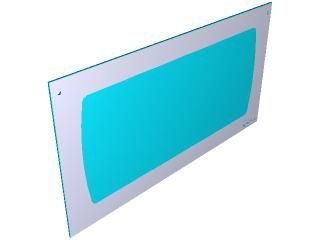 Стекло внешнее UNOX KVT1072A
