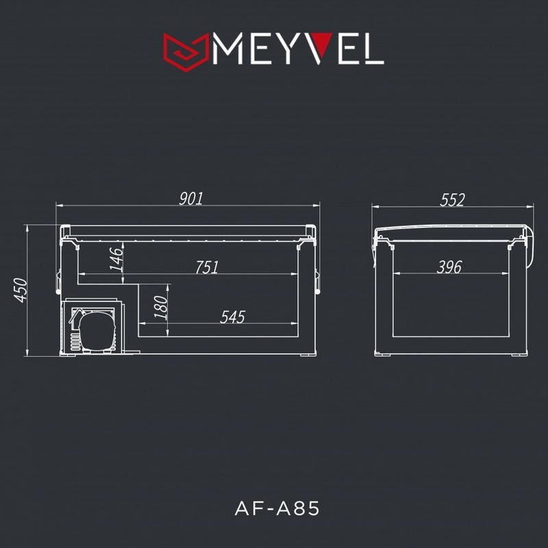 Фото Автохолодильник Meyvel AF-A85 2