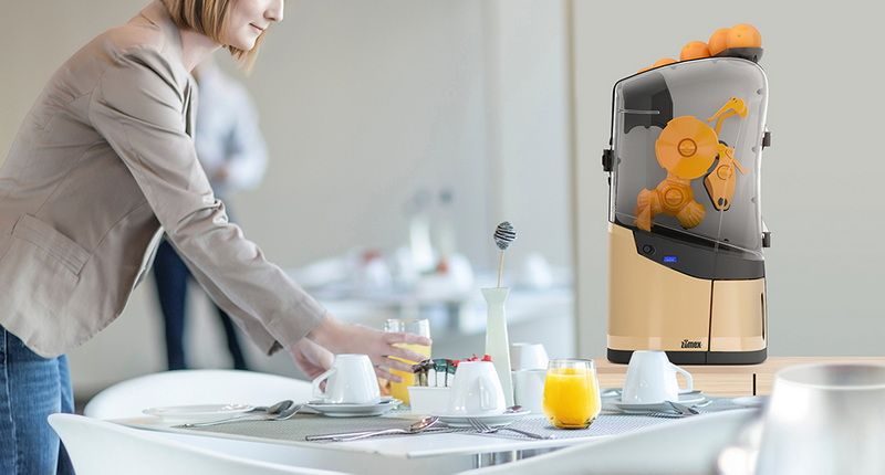 Фото Соковыжималка для цитрусовых автоматическая ZUMEX Minex UE Pample — арт. 12088-UE-Pample Orange 3