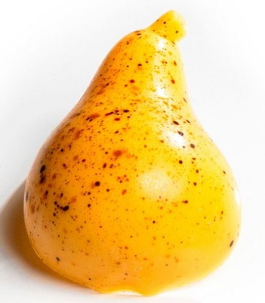Фото Форма для конфет Martellato Fruttissimi Pera L 275 мм, B 175 мм, H 26 мм ячейка — арт. MA1034 2
