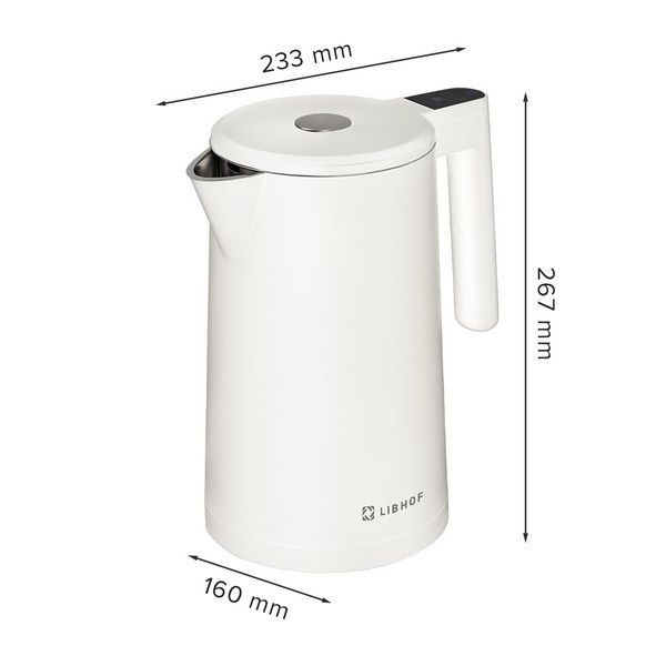 Фото Чайник электрический Libhof EK-1710W — арт. libek1710w 1