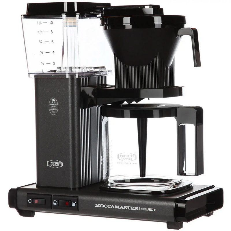 Кофеварка Moccamaster KBG серый камень, 53980