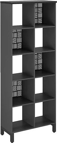 Стеллажная система КОБОР SQ-5X2 black/wood