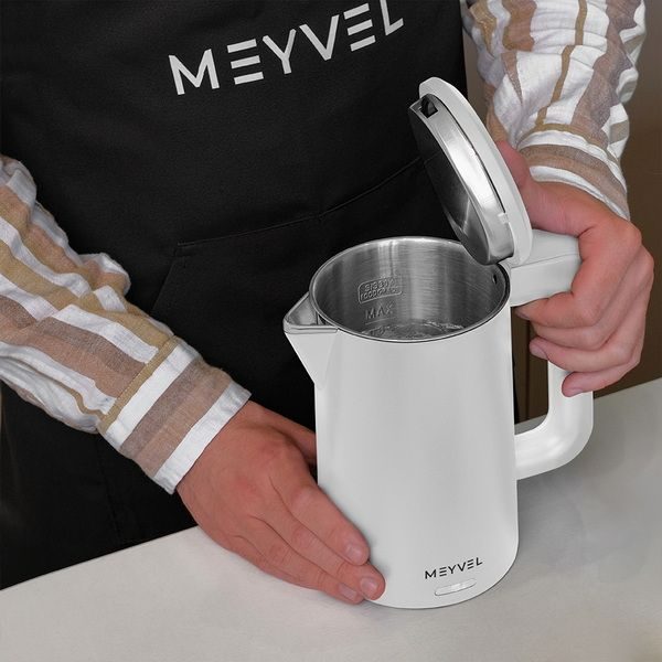 Фото Чайник электрический Meyvel MKE-03T (White) 8