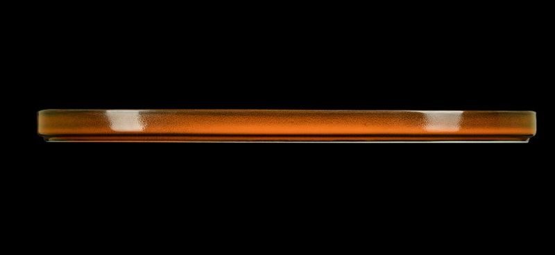 Фото Блюдо Corone Cocorita L 410 мм, B 205 мм оранжевое — арт. фк8844 3
