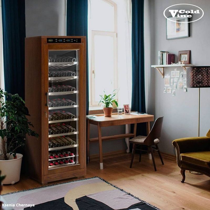 Фото Шкаф винный Cold Vine C108-WN1 (Modern) 14