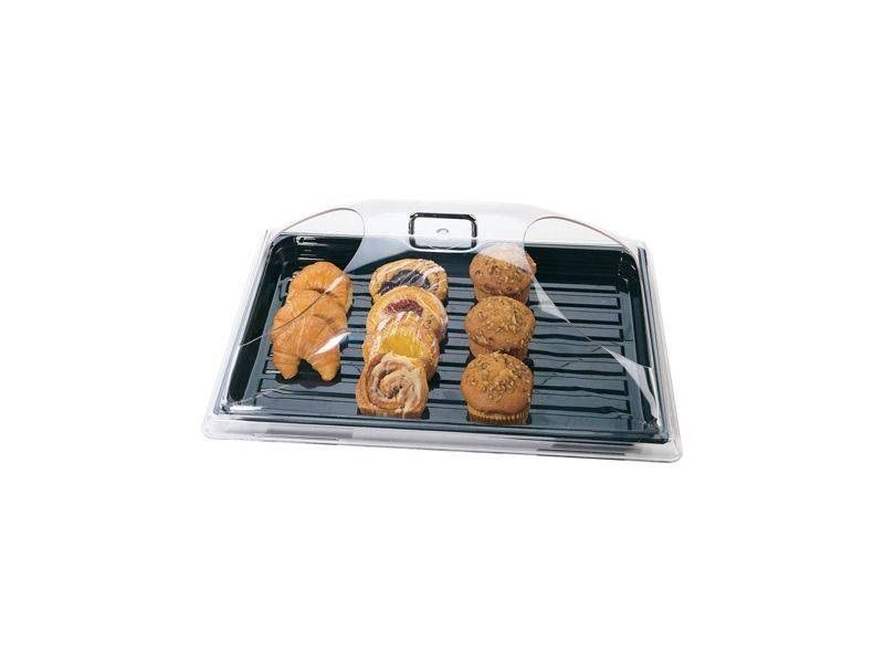 Фото Крышка Cambro с торцевым вырезом, прозрачный — арт. DD1220ECW 135 3
