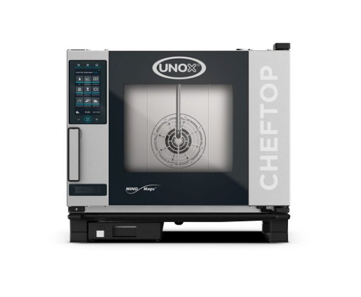 Пароконвектомат UNOX XEVC-0511-GPLM левая дверь