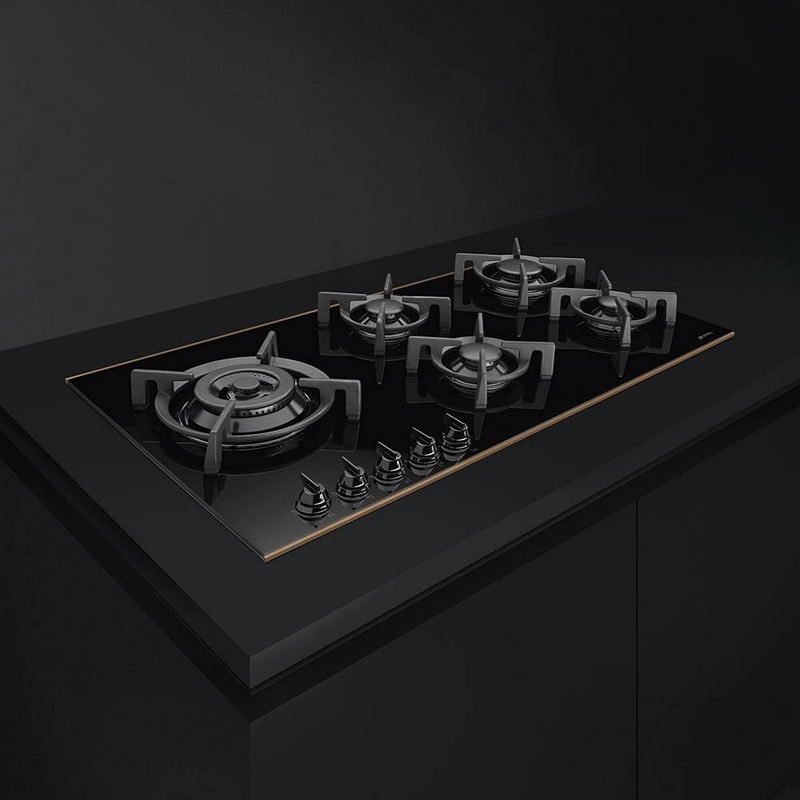 Фото Варочная панель газовая SMEG — арт. PV695LCNR 2
