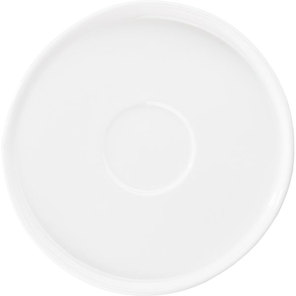 Блюдце KunstWerk Eggshell D белый артикул A26972