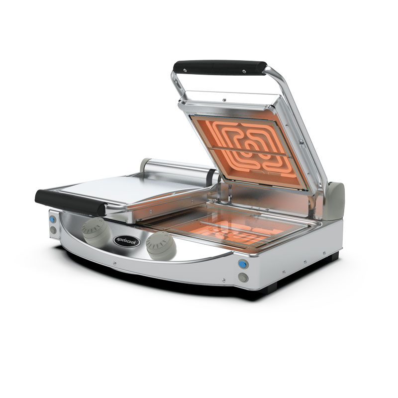 Гриль контактный Spidocook Spidoglass SP020PT