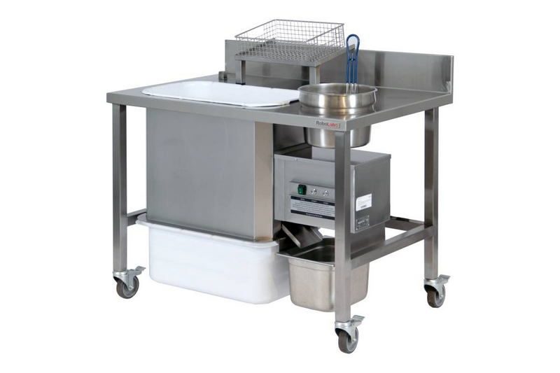 Фото Стол для панировки ROBOLABS SR-P1-1A с автоматическим просеивателем 1