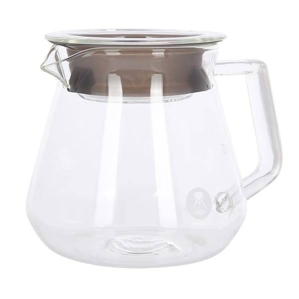 Фото Набор Timemore Crystal Eye Brewer Set воронка Crystal Eye 01 black + сервер 360ml 1