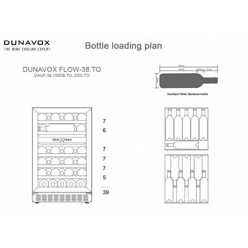 Фото Шкаф винный Dunavox DAUF-38.100DB 3