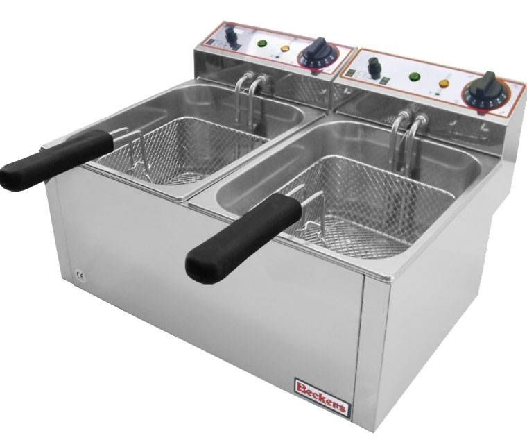 Фритюрница электрическая BECKERS FR 6 + 6 LT